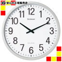 《 キングジム 》 ザラージ 大型電波掛時計(直径約50cm) GDK-001(3)
