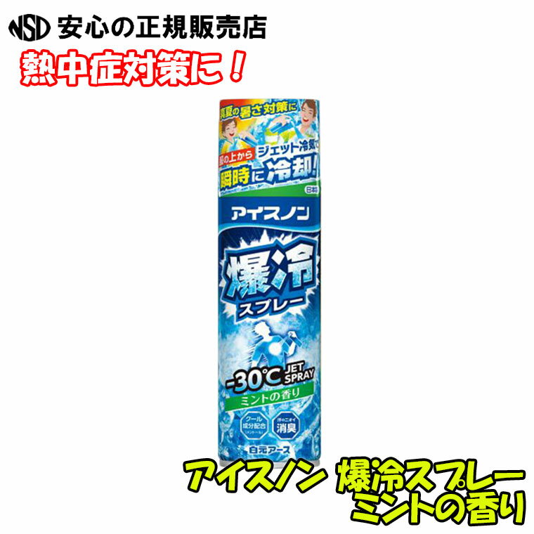 楽天市場】アイスノン 瞬間爆冷スプレーの通販