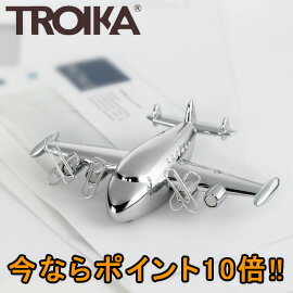 《ポイント10倍♪》トロイカ（TROIKA） ペーパーウエイト&クリップホルダー スーパーコニー TR-GAM19/CH