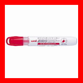 三菱鉛筆 ボードマーカー お知らせンサー 中字 赤