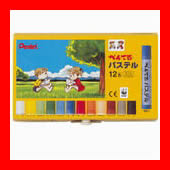 ぺんてる パステル GHSR-12 12色セット