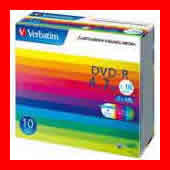 三菱化学メディア DVD−R 4.7GB DHR47JP10V1 10枚