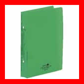 LIHITLAB ツイストリングファイル F5006-6 A5 黄緑