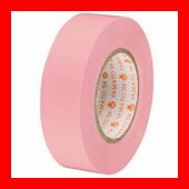 ヤマト ビニールテープ NO200-19 19mm*10m 桃