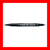 ゼブラ △マッキー 極細 MO-120-MC-BK 黒