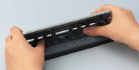 システム手帳に最適♪オープン工業6穴パンチ移動式PU-4625枚まで穴空け可能