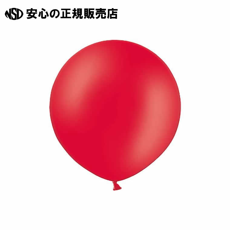 バルーンマルシェ60cm レッド 0723060021 《 宝興産 》