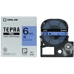 キングジム テプラPRO テープカートリッジ SC6B