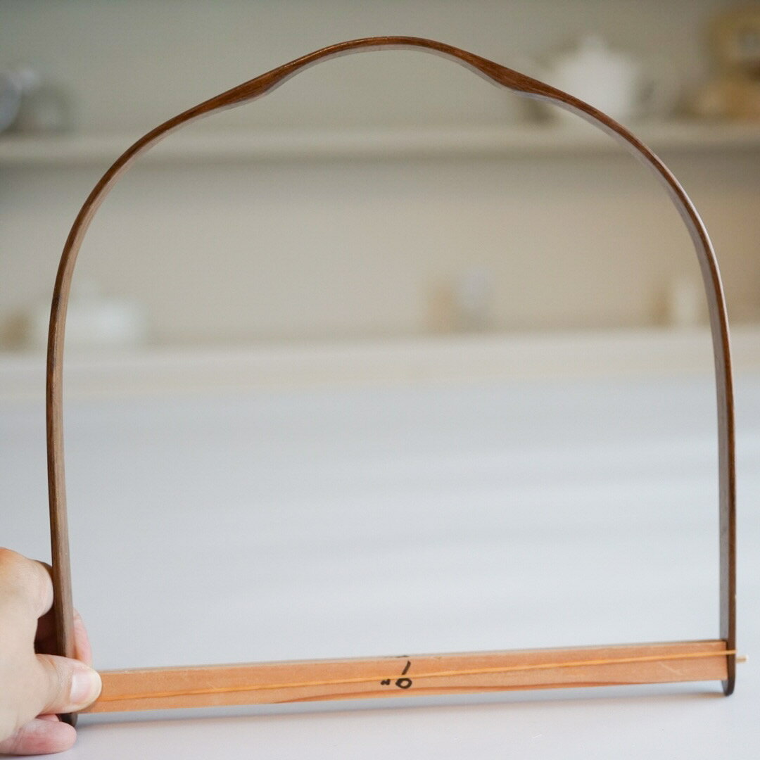 ハンドル（ウォルナット・メープル）・9インチ用【欧米セレブを魅了する 伝統 の「世界一美しい かご 」】 かごバスケット カゴ 高級 結婚式 パーティ 格式 おしゃれ 美人 プレゼント ギフト 誕生日 バッグ カバン かばん ナチュラル