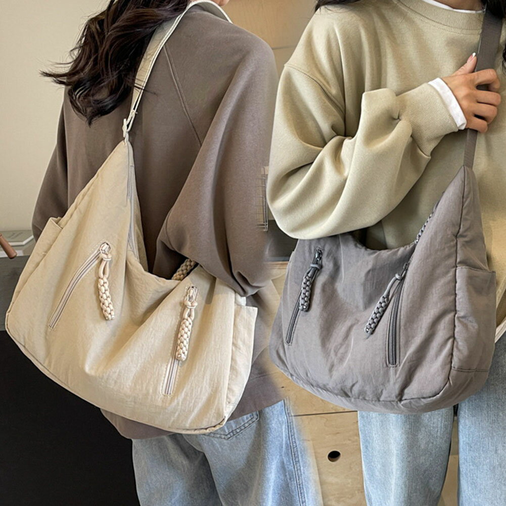 乐天商城 - 51%OFF!【時間限定:7,360円→3,606円】ショルダーバッグ レディース トートバッグ 軽い ナイロン 斜めがけバッグ 大きめ 夏 大容量 軽量 韓国 女性 カバン バッグ 旅行 おしゃれ レディースショルダーバッグ 軽量 収納 レディースバッグ