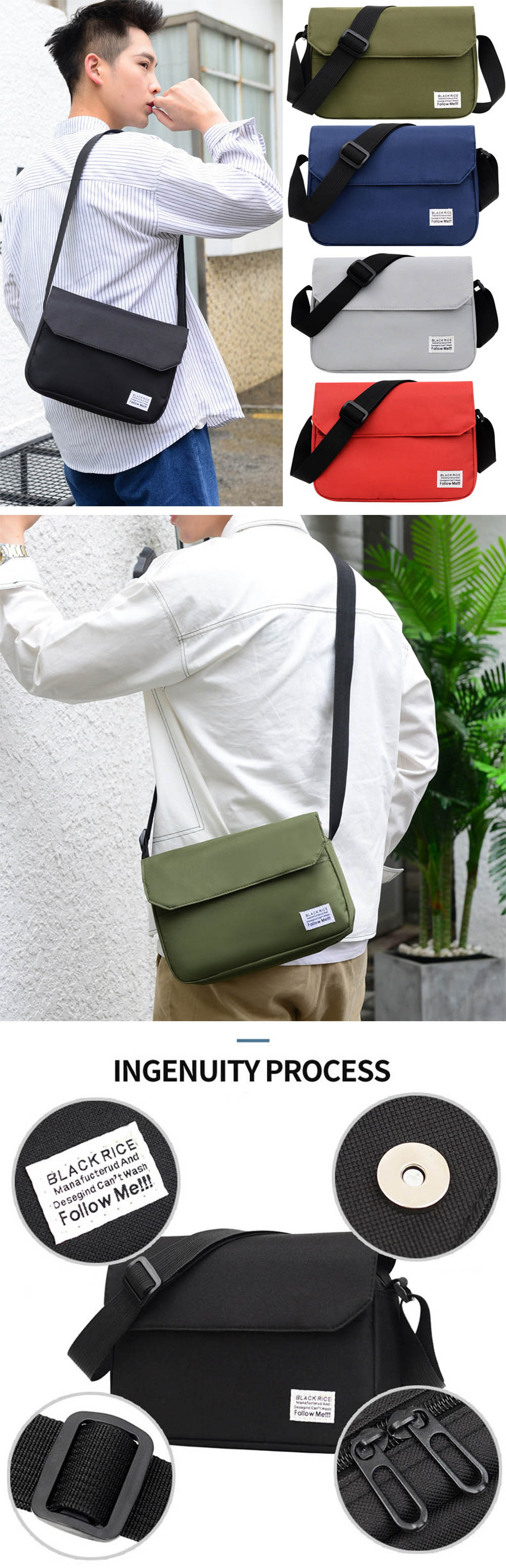 ! 時間限定:5,760円→2,822円 ショルダーバッグ メンズ a4 斜めがけ バッグ レディース 収納 軽量 メッセンジャ nanuco-10004840 ナヌコ サンプル画像2