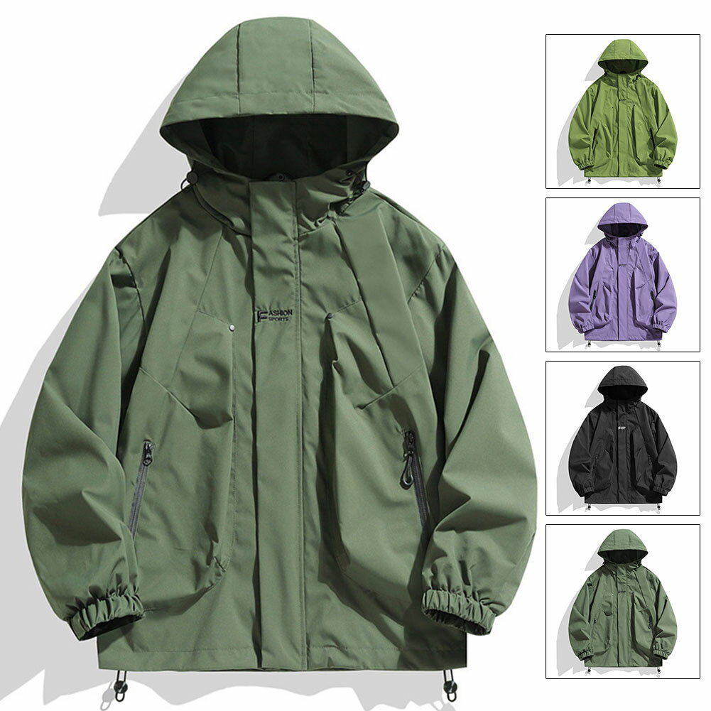 樂天商城 - 51%OFF!【時間限定:8,160円→3,998円】マウンテンパーカー メンズ レディース マウンテンジャケット 撥水 マウンテン ライトジャケット ウインドブレーカー ジャケット ライトアウター パーカー 春 秋 薄手 軽い ジャンパー ブルゾン アウトドア スポーツ カップル 男女兼用