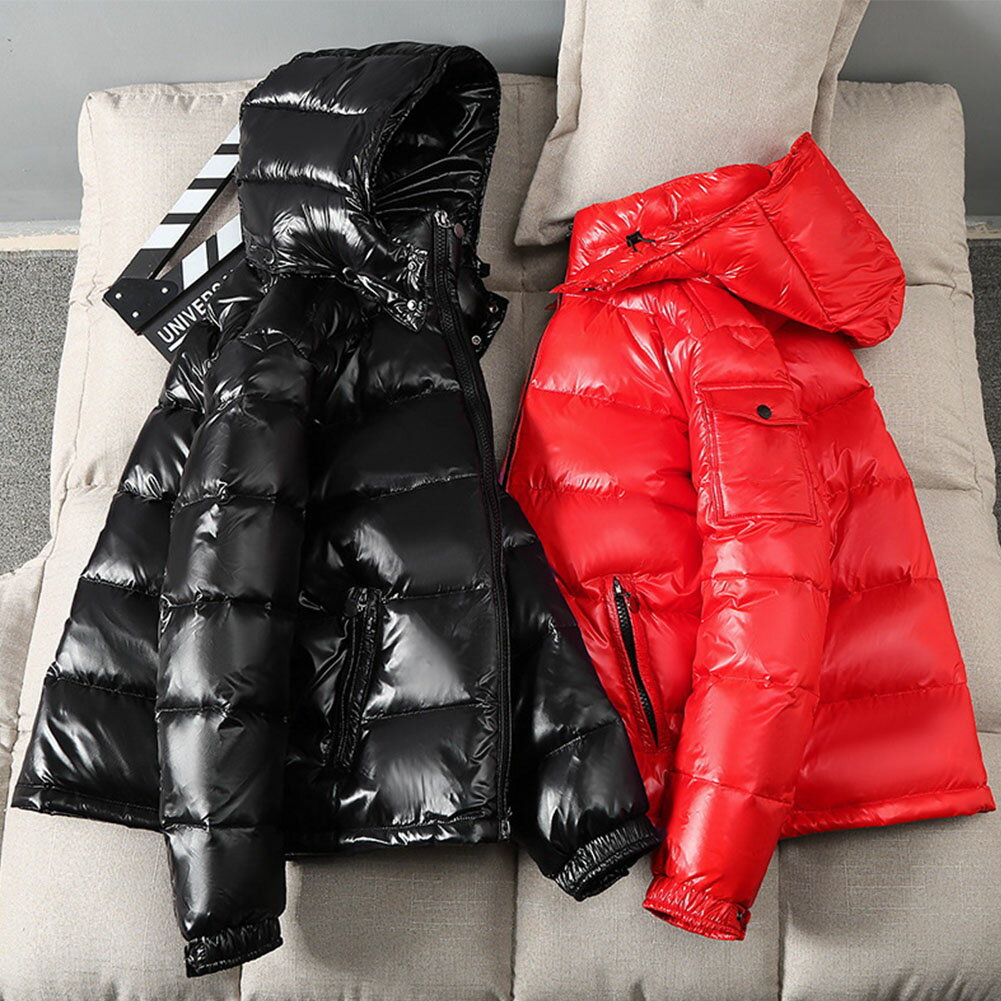 樂天商城 - 51%OFF!【時間限定:14,440円→7,076円】フード付きダウンジャケット メンズ ユニセックス ペアルック アウター ダウンジャケット ビジネス 通勤 撥水 厚手 アウター 冬服 通勤 防寒着 男性用 ダウンジャケット 着痩せ 大きいサイズ