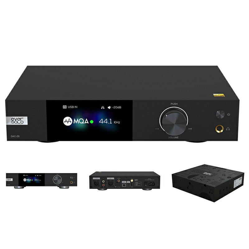 EVER SOLO DAC-Z8 メディア ボックス ストリーマー エバーソロ DAC-Z8 デジタルキャストデコードオールインワンストリーミングロスレス音楽HiFiプレーヤ