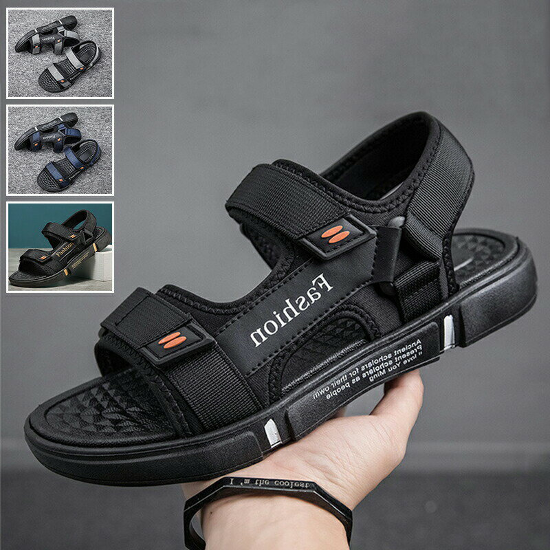 55%OFF!【72H限定:5,360円→2,412円】サンダル メンズスポーツサンダル 大きいサイズ 海 ビーチ 旅行 登山カジュアル 滑り止め 履きやすい ...