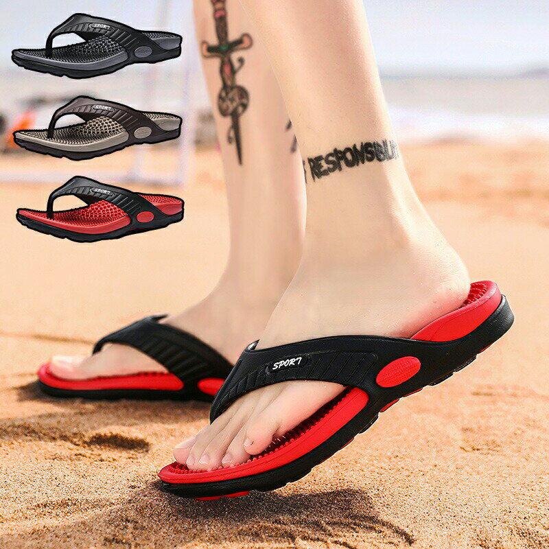 55%OFF!【72H限定:5,240円→2,358円】サンダル メンズ ビーチサンダル メンズ 痛くない 夏サンダル 靴 カジュアルシューズ 大きいサイズ か...