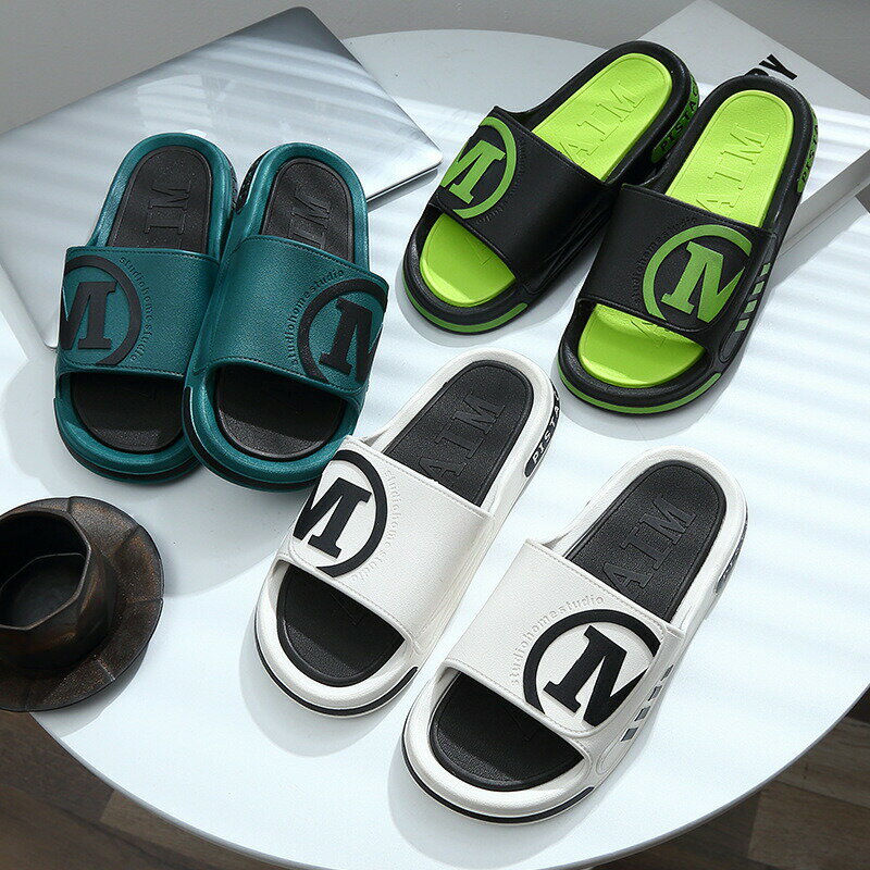 55%OFF!【72H限定:4,520円→2,034円】メンズ スライドサンダル スポーツ アスレチック バスケットボールスライド メンズ 快適 バスルーム シ...