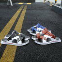 【お買い物マラソンセール利用可能】スポーツ サンダル メンズ レディース スリッパ 軽い アウトドア 登山 楽ちん 疲れにくい 厚底 滑らない 歩きやすい コン...