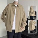 【20時〜 10%OFFクーポン利用可】カジュアルシャツ 無地シャツ メンズ シャツ 長袖シャツ 通勤 紳士服 トップス 無地 シャツ 秋服 春服 春物 シャツ キレイめ オフィス 30代 40代 50代 60代 メンズ ファッション おしゃれ カジュアル 服(4)