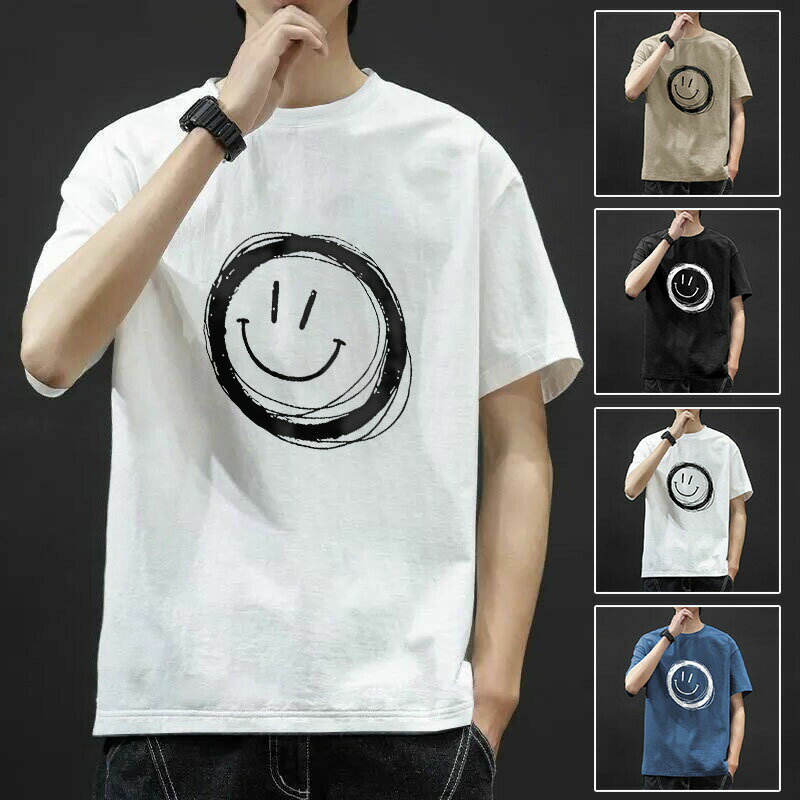 【先着30名様4時間限定50%OFFクーポン配布中】Tシャツ メンズ 半袖 おしゃれ 白Tシャツ ロンT T-shirt 半袖tシャツ 配いろ 涼しい カジュアルクルーネック 丸首 プリント 夏