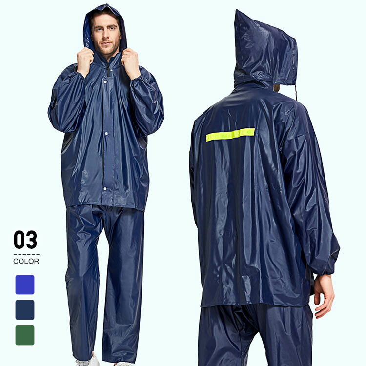 レインウェア メンズ レディース 上下セット 全3色 マウンテンジャケット マウンテンパーカー ゴルフ 釣り 登山 透湿 おしゃれ 男女兼用 ストレッチ 防水 ...