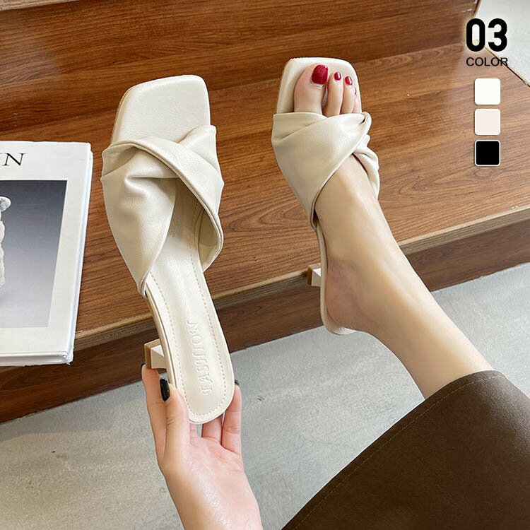 ミュール サンダル レディース 靴 歩きやすい 春 夏 美脚 仕事 事務 疲れない おしゃれ 可愛い 10代 20代 30代 40代