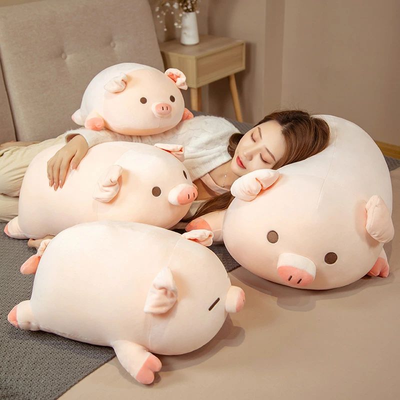 Rakuten - 40cm ブタ 豚 ぬいぐるみ おもちゃ おしゃれ かわいい 癒し 抱き枕 添い寝枕 床ごこち お祝い プレゼント モコモコ 可愛い 柔らかい 子