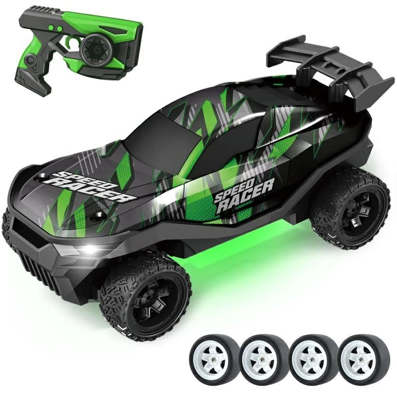 ラジコン 車 速い ミニ ラジコンカー ドリフト 4wd 耐衝撃ボディ 子供向け 時速25km/h 三段階スピード調整 充電式バッテリー ドリフトタ