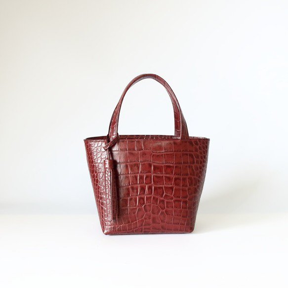 みにトートbag☆彡ボルドー・受注商品　バッグ 日本製 国産 メンズ レディース 本革 通勤バッグ シンプル 高級 お洒落 鞄 カバン 牛革 旅行 フォーマル オケージョン プレゼント ブランド 入園式 バッグ 本革