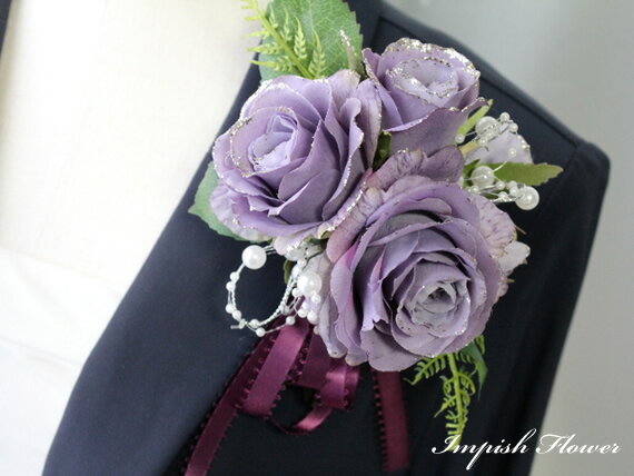 Rakuten - コサージュ 花 バラ AC-252 入学式 卒業式 入園式 卒園式 結婚式 成人式　フォーマル 造花