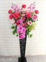 造花 スタンド花 胡蝶蘭 スタンド フラワーアレンジメント 高級造花 アレンジメント 大きい