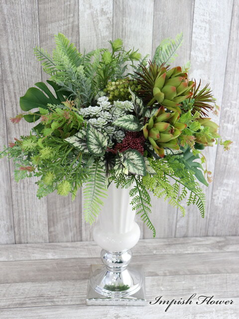造花 インテリア アレンジ 豪華 フラワーアレンジメント 高級造花