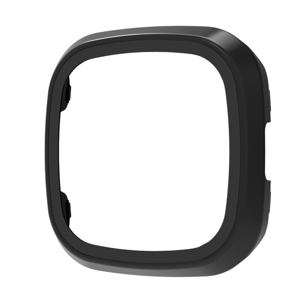 Rakuten - スクエア型スマートウォッチ用 傷防止保護ケース + 強化ガラススクリーンプロテクター ハードシェルカバー 画面保護フィルム付き