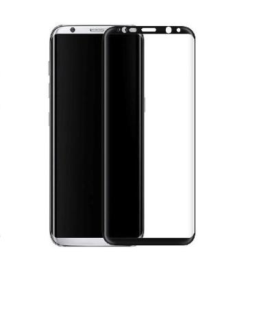 Galaxy S8 SC-02J SCV36 3D 全面 液晶保護 ガラスフィルム ギャラクシーs8 フルカバー 透明 9H超硬質 自動吸着 高光沢ブラック