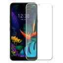 LG K50 LG Q60 LG X6 K12 MAX スマホ強化ガラスフィルム 透明クリア98% 高透過率9H硬度 2.5D丸いエッジ極薄0.26MM 貼り付...