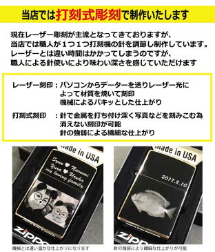 【送料無料】刻印代無料！写真入り 名入れ オリジナル Zippo ライター【楽ギフ】プレゼント　車　バイク　ペット　愛車　愛犬　子供　カップル　ライター　ギフト　名入れ　　孫 　バレンタイン 彼氏