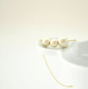 【ポイント10倍 お買い物マラソン】レディース 14kgf パール ネックレス ゴールド naotjewelry 14kgf Pellet Cotton Pearl Necklace