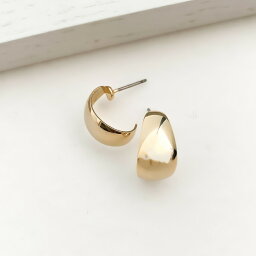 naotjewelry ピアス レディース ピアス ゴールド シルバー フープ 痛くない 華奢 シンプル ギフト プレゼント naotjewelry Bow Line Hoop Pierces