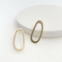 レディース ピアス イヤリング ノンホールピアス シンプル ゴールド 痛くない ギフト プレゼント naotjewelry Oval Circle Pierces/Earrings