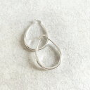 送料無料 レディース ピアス sv925 シルバー925 シンプル フープ ピアス ギフト プレゼント naotjewelrysv925 rounded triangle hoop pierce