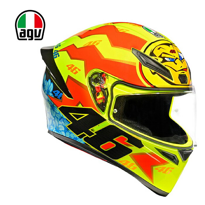 AGV エージーブイ K1 S フルフェイス ヘルメット JIST Asian Fit - ROSSI 2001 アジアンフィット ECE2206認証 SG認証取得