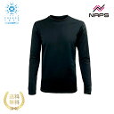 FREEZE TECH フリーズテック 氷撃α クルーネックインナー 長袖 ブラック サイズ S M L XL 2XL 3XL WOMEN メンズ レディース ...