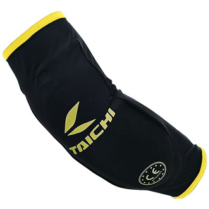 RS タイチ TRV046 ステルス CE エルボーガード (ハード) BLACK/YELLOW