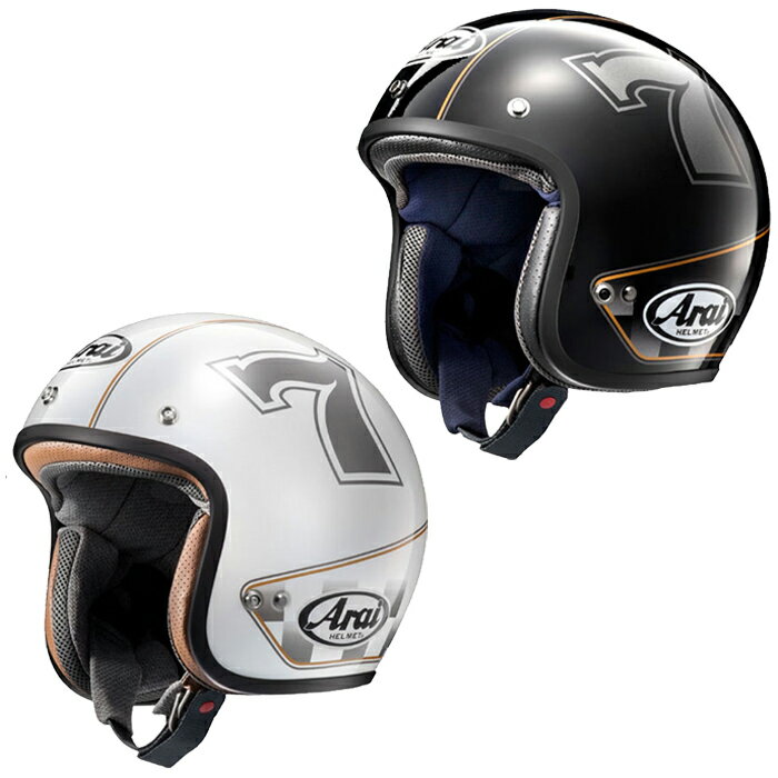 Arai ヘルメット CLASSIC MOD CAFE RACER [クラシック・モッド/カフェレーサー] ジェットヘルメット ホワイト