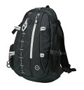 ROUGH&ROAD RR9408 S-デイパック ブラック W30×D22×H48cm 容量:22～24リットル 2