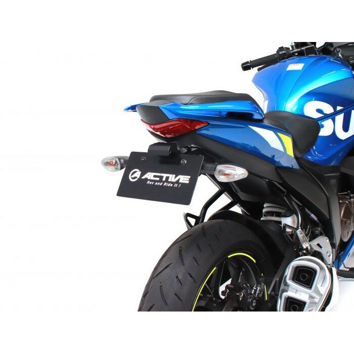 ACTIVE フェンダーレスKIT BLK LED ナンバー灯付 GIXXER250/SF250/150 20