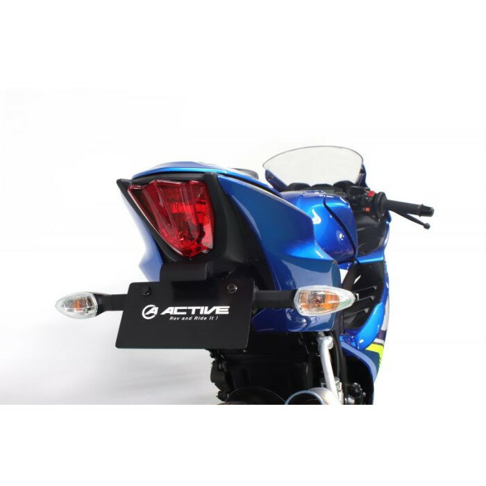 ACTIVE フェンダーレスKIT BLK LED ナンバー灯付 GSX-R125 18-19/GSX-S125 18-19