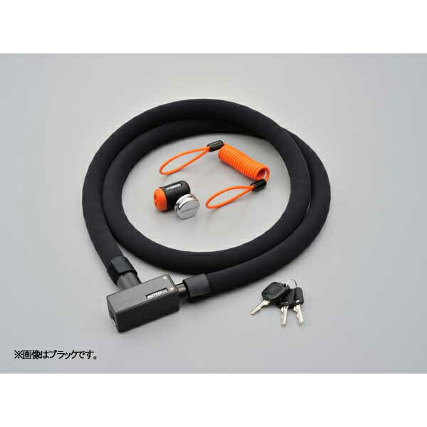 DAYTONA ストロンガーロック ディスクロック&スチールリンク 1800mm