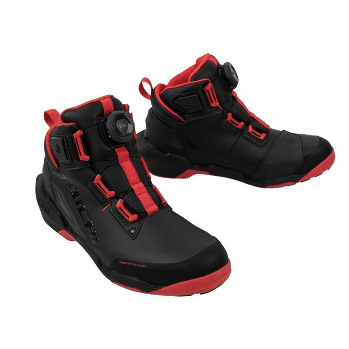 RSタイチ RSS013 DRYMASTER アロー シューズ BLACK/RED ◆全5色◆