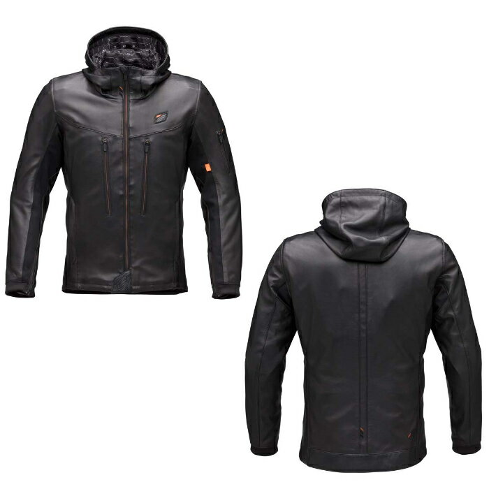 HYOD PRODUCTS HSL203D ST-X LEATHER〔PAVISE D3O〕 BLACK